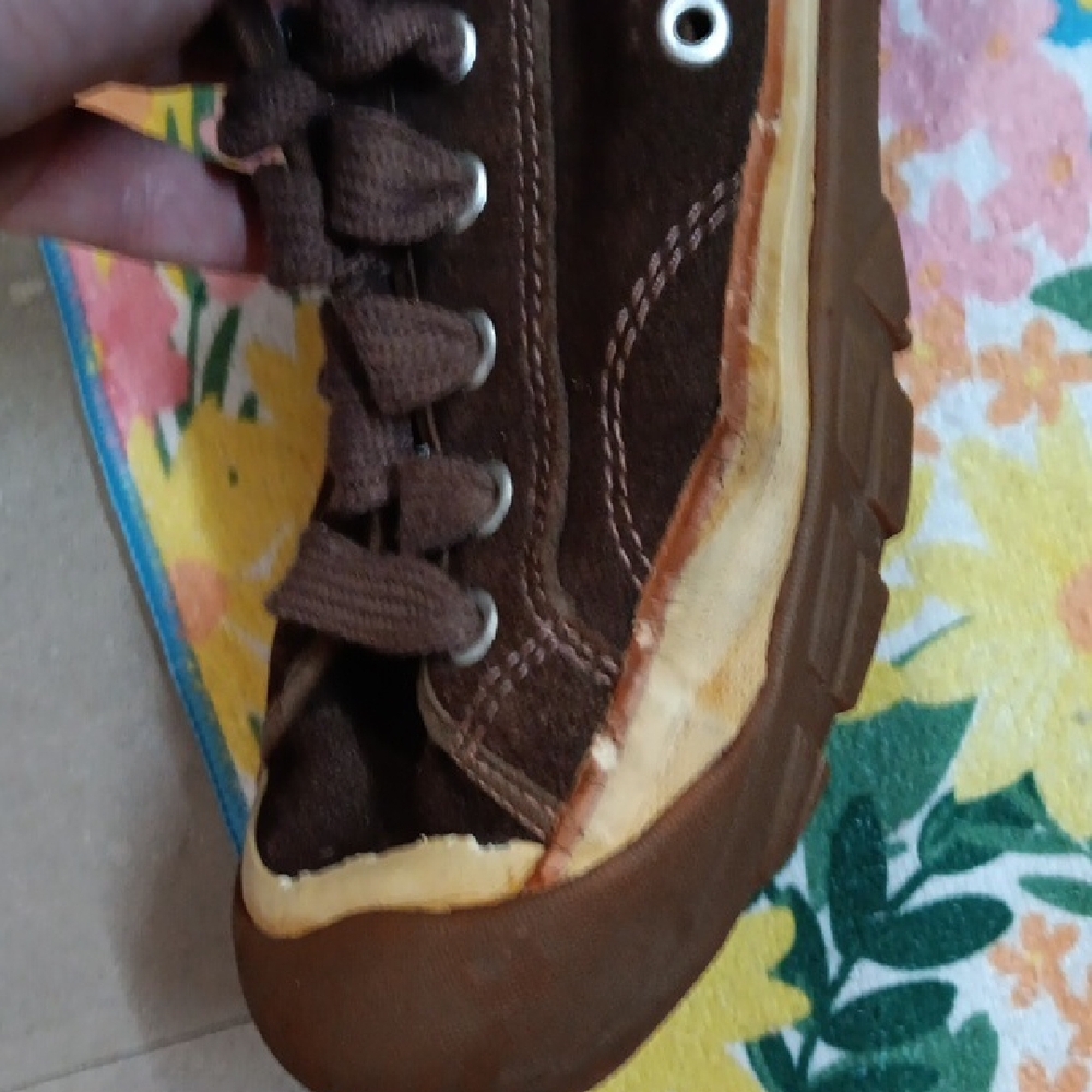 Keen Dark Brown Canvas Shoes - Picture 4 of 8